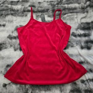 Torrid Velour Cami Top Soft Spaghetti Strap Tank Size 3 3X Velvety Knit $40 nwt